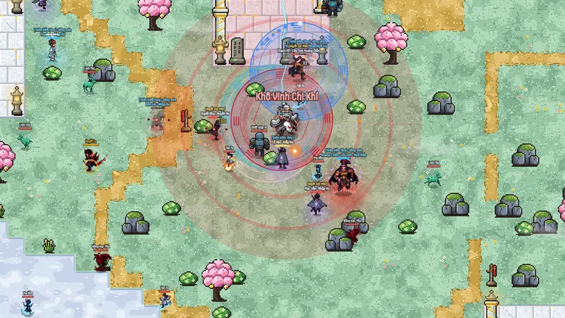 The death aura of Old Man Witherbloom