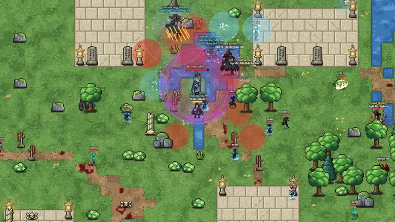 Northern Abyss Sword Lord and red warning zones